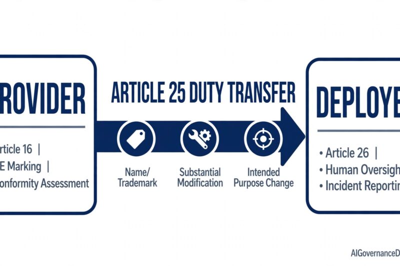 EU AI Act Article 25: When a Deployer Becomes a Provider (2026 Guide)